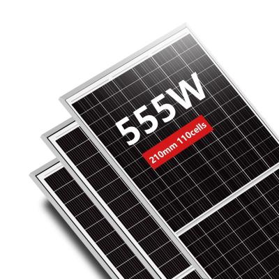 China Sistema de paneles solares Amosolar de 540 Watt 545 Watt 550 Watt 555 Watt en venta