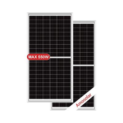 China 144 Cell 182mm Half Cell Mono 550w 575W 580W 590W N-type Solar Panels for Best in World for sale