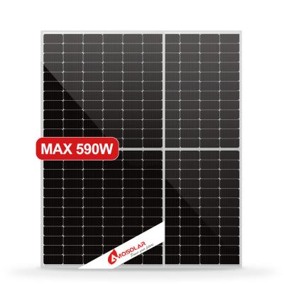 China N-TYPE Solar Panel 570w 580w 585w 590w with CE TUV Certified and Mono 182*182mm Cells for sale