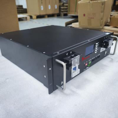 China Battery Size 57.6mm*52mm*33.5 Li-Ion 10kWh 51.2v 100ah 200ah Rackmount Lithium Battery for sale