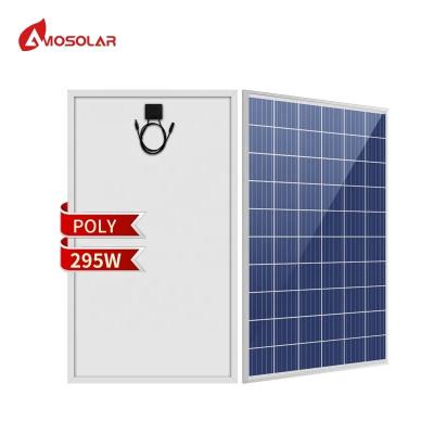 China 10w 20w 40w 50w 60w 70w 100w 150w 290w 300w Solar Power Panels with IP67 Junction Box for sale