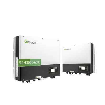 China S Top- Growatt Inverter Solar híbrido Mod 5kw 3KW 10KW 8KW Tres fases de doble salida única en venta