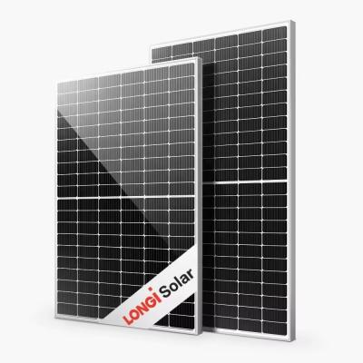 China Longi Hi-MO6 435w 440w 445w Monofacial PV Modules 182mmx182mm for Home PV Solar System for sale