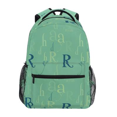 China Wholesale Waterproof Back To School Cheap Backpack Kids Custom Bookbags Kid Bag Preschool Backpack Letter Schoolbag for sale