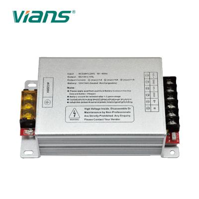 China PS01 High Security 12v 3a Battery Backup Access Control Switching Power Supply for sale