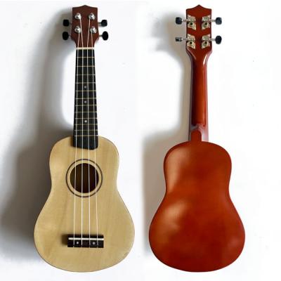 China Basswood Plywood New Designs Softwood Available Plywood Suitable For 21 Inch Ukulele Beginners Color for sale