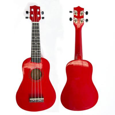 China Basswood Plywood Hot Sale By Manufacturers Colorful Brand New 21 Inch Plywood Soprano Ukulele for sale