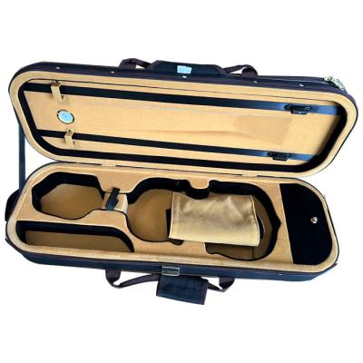 China Wholesale Violin Black By Manufacturers Extrusion Resistance Violin Instrument Protective Box for sale