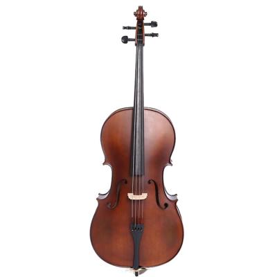 China Aiyi Flawless New Design Factory Direct Delivery Black Musical Instruments Cello 3/4 for sale