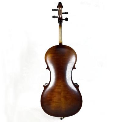 China Hot Selling Professional Solid Wood Handmade Antiqued Satin Flawless Professional Cello for sale