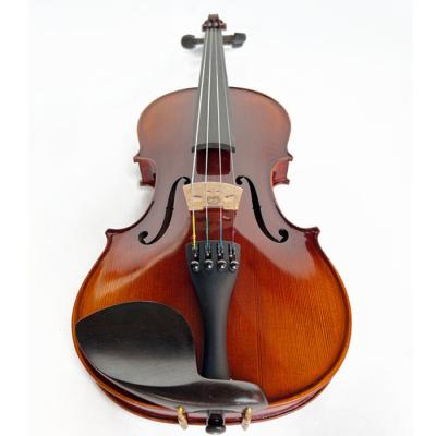 China Pine Factory Sell Professional Handmade Natural Flame High Grade Handmade Violin Professional for sale