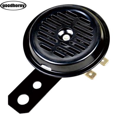 China Universal 70mm Scooter Horns 6v 12V Copper Motorcycle/Mental E-bikes Horns 6v 12V Electric Waterproof Round Horn Kits 105db Loud Speaker for sale