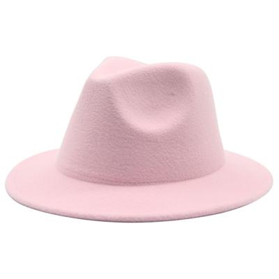 China Small Felted Girls Boys Hats Picture Felted Hats Solid Camel Black Kids Hats Dress Panama Kids Formal Hats for sale