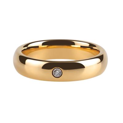 China Fashion Jewelry Gold Plated Stainless Steel Jewelry Wedding Rings Jewelry Women for sale