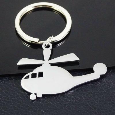 China Fashion Jewelry White Stainless Steel Helicopter Pendant for sale