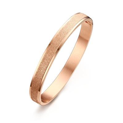 China Rose Gold Craft Custom 316L Stainless Steel Metal Fancy Jewelry Birthday Gift Elegant Bulk Christmas Gift For Girlfriend for sale