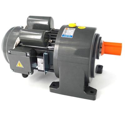 China 200W 1/4HP GH22 22mm Aluminum Induction Motor 22mm Totally Enclosed Single Phase AC Gear Motor for sale