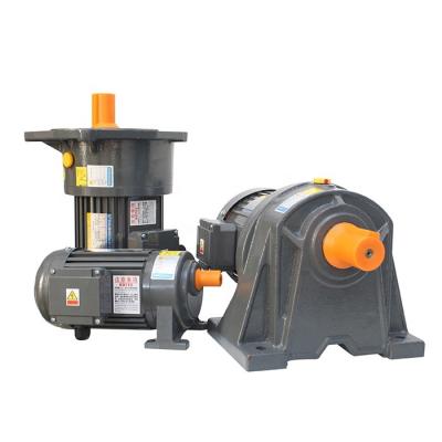 China CV3.7KW GV50 GLF50 50mm Gear Totally Enclosed Vertical Stable Flange Three Phase Helical Motor for sale