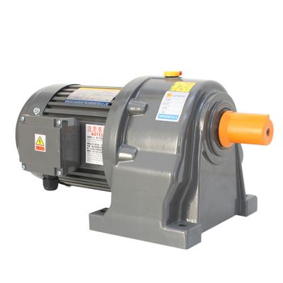 China Totally Enclosed 750W 1HP Foot Mounted GH28 Three Phase Helical Gear Electric Motor for sale