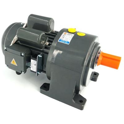 China Building Material Stores Factory 200W 400W 750W 1500W 2000W 3000W Single Phase Gear Horizontal Helical Motor for sale