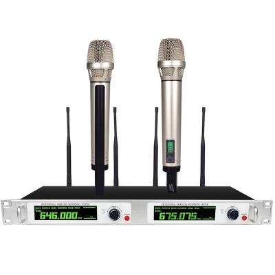 China Handheld Microphone LDH Hot Selling Church Remote Control Equipment As Pro Sound System Good Prices 2000 Channels Audio Microphones for sale