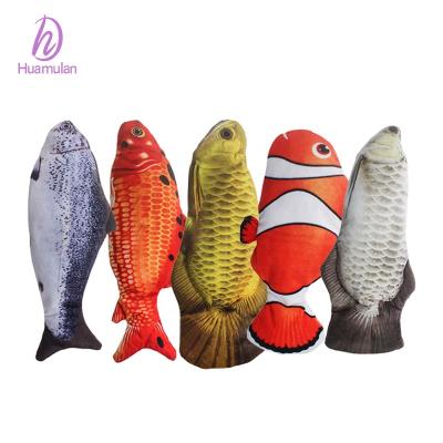 China Flippity Interactive Fish Toy Flippity Fish Toy Electronic Stocked Cat Pet Stuffed Cat Toys for sale