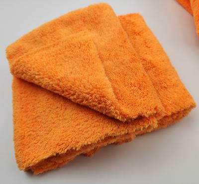 China Sustainable Plush Microfiber Car Cleaning Towel 40*40cm Microfiber Towel for sale