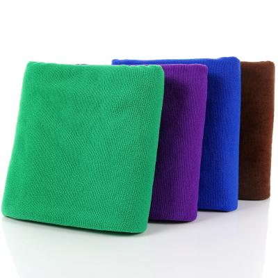 China Compressed Bright Red 60*120CM Blue Color Bath Towels Microfiber Bath Towel for sale