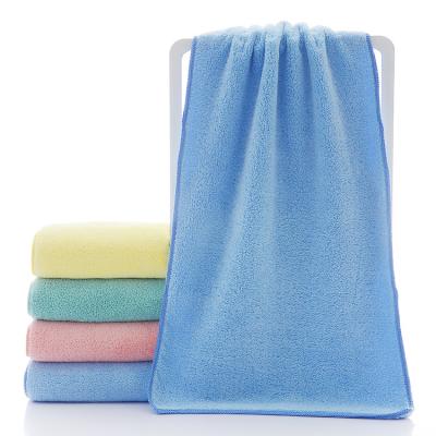 China Best Quality QUICK DRY Coral Fleece Microfiber Face Towels super soft for sale