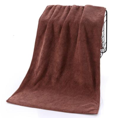 China Microfiber Disposable Towel 35 * 75 Dry Hair Towel Hotel Adult Super Soft Absorbent Face Towel for sale