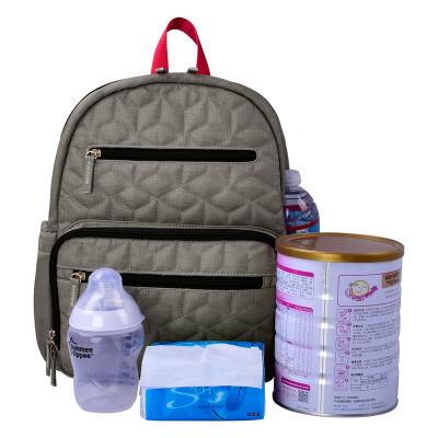 China fashion design waterproof Amazon hot sale mummy baby diaper bag mommy backpack for sale