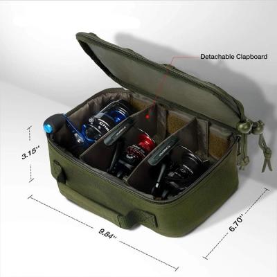 China Ourterdoor Multifunctional Travel Fishing Reel Gear Bag Large capacity multi-pockets tackle bag Te koop