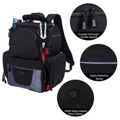 China Outdoor Portable Fishing Tackle Bag Multifunctional Fishing Tackle Utility Bag Te koop