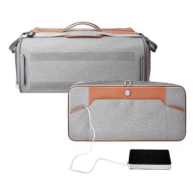 China Newest Luxury Multi-function UVC Cleaning Travel Duffle Bag Garment bags with UVC LED Light en venta