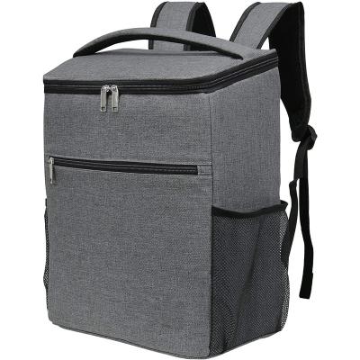 China High Quality Polyester Hiking Cooler Bag Backpack Travel Picnic Delivery Food Backpack Te koop