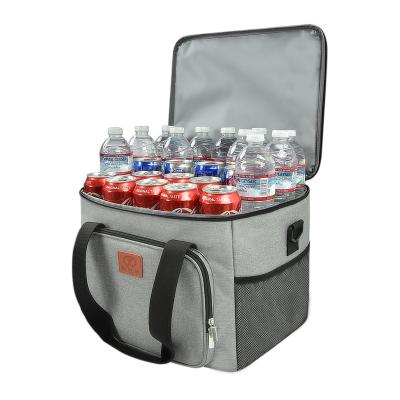 China Large Bulk Fruit&Drinks Grocery cooler bag Freezable delivery lunch insulated cooler bag Te koop