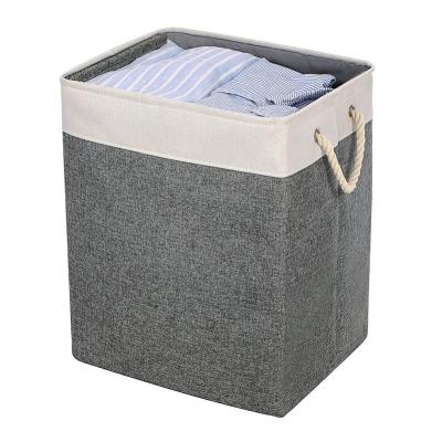 Κίνα Disposable Large Capacity Dirty Clothes Storage Organizer Bag Baskets Bin Laundry Bags With Handle προς πώληση