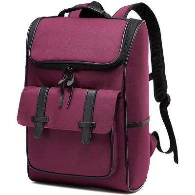 China Customized Waterproof Nylon Women Daypack Anti theft Laptop Backpack bag Laptop with USB Charging port à venda