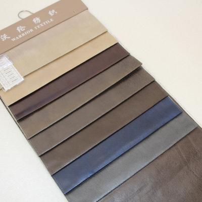 China Latest Design Flame Retardant Synthetic Tech Upholstery Leather Fabric For Making Bags for sale