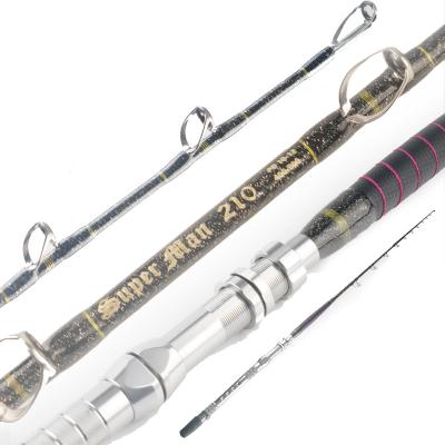 China Good Quality Handmade Trolling Sea Fishing Spinning Rods Fishing Rod Fishing Rod Big Game Carbon Boat 2.1m Fishing Spinning Rod for sale