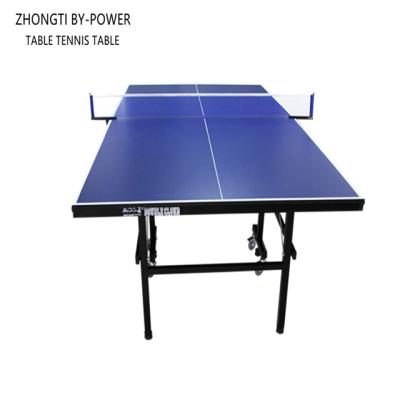 China High Quality Indoor TableTennis Folding High Density Compressed Board Single Table for sale