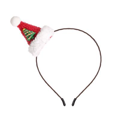 China New Venda Fashion Women Girl Gifts Christmas Hat Headband Kids Hair Band Accessories Eco-friendly Material for sale