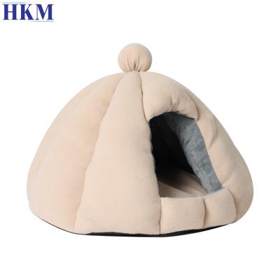 China Small Sustainable Comfortable Pet House Can Be Customized Durable Lightweight Color Soft Edge Cat And Dog Pet Room Bed for sale