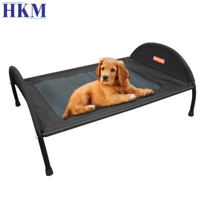 China Durable 2022 Hot Sale Durable Rugged Metal Stainless Customize Pet Bed Black Cooling Waterproof Breathable Cushion For All Seasons for sale