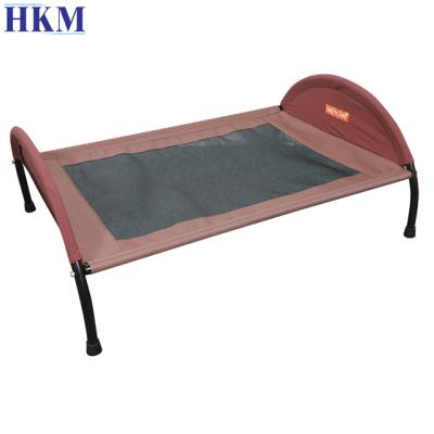 China Manufacturer Sales Customize Brown Outdoor Luxury Pet Bed Luxury Pet Bed Mesh Breathable Size/M Manufacturer Sales Viable Cooling Bed for sale