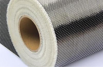 China artículo del uso de la modificación del rollo del abrigo de la fibra de carbono 300gsm para el fortalecimiento sísmico en venta