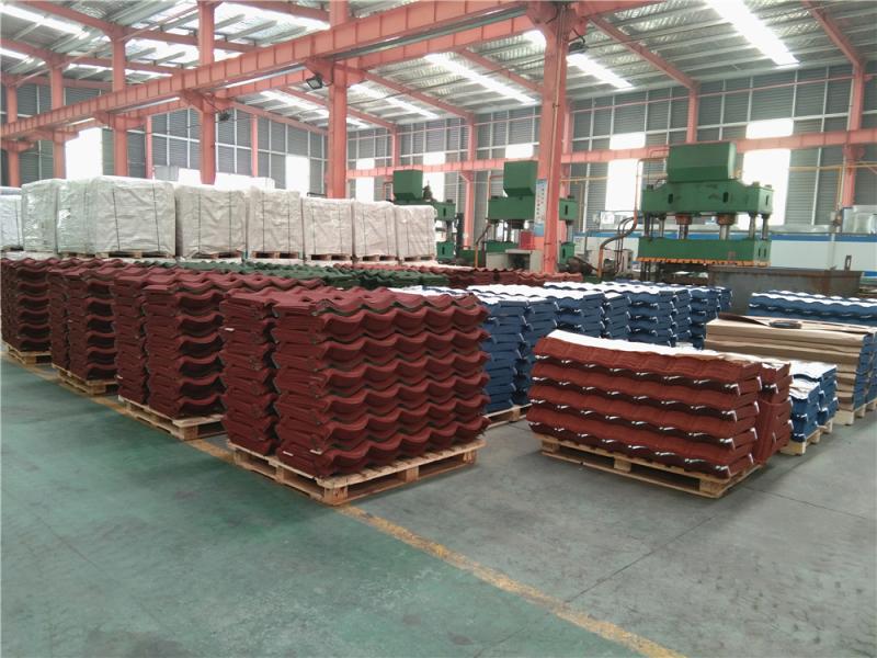 Verified China supplier - Shandong Jiacheng Stone Coated Steel Roofing Tile Co., Ltd.