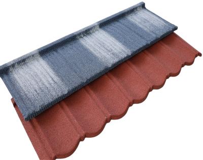 China Modern Wave Roof Tile Building Materials Galvanized Stone Wave Roofing Tile Color Coated Sheet For House for sale