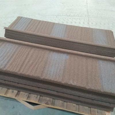 China Modern Coated Metal Roof Stone Stone Roofing Tiles for sale