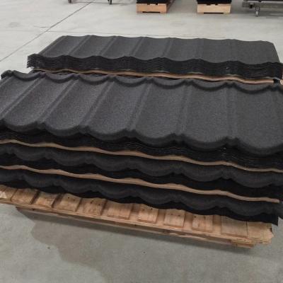 China Modern Zinc Sheet Stone Roof Tile / Aluminum Metal Roof Tile Sheet for sale